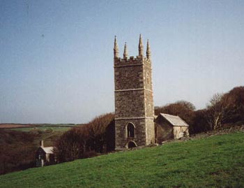 Morwenstow Church, Cornwall