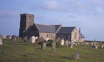Tintagel Church, Cornwall